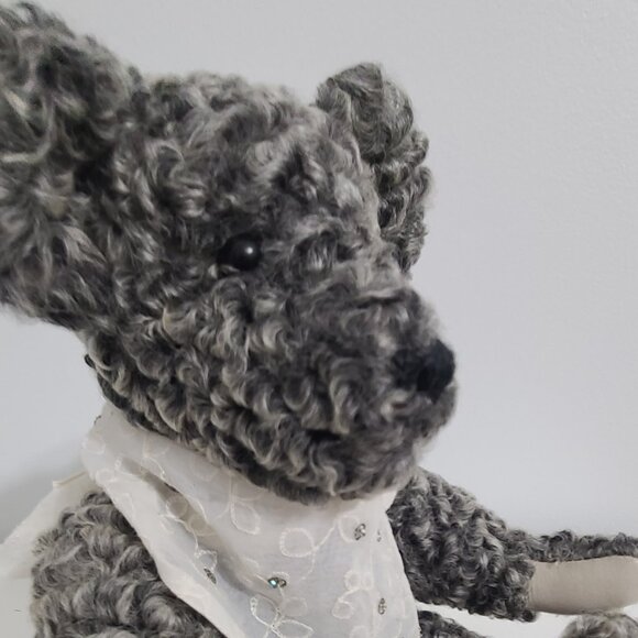 Persian Lamb Teddy Bear Hand-Made - Picture 13 of 14